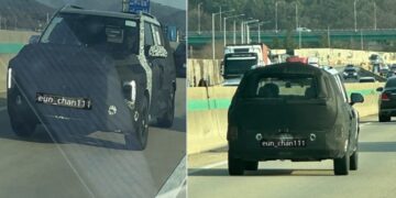 Kia Clavis SUV Spied Testing