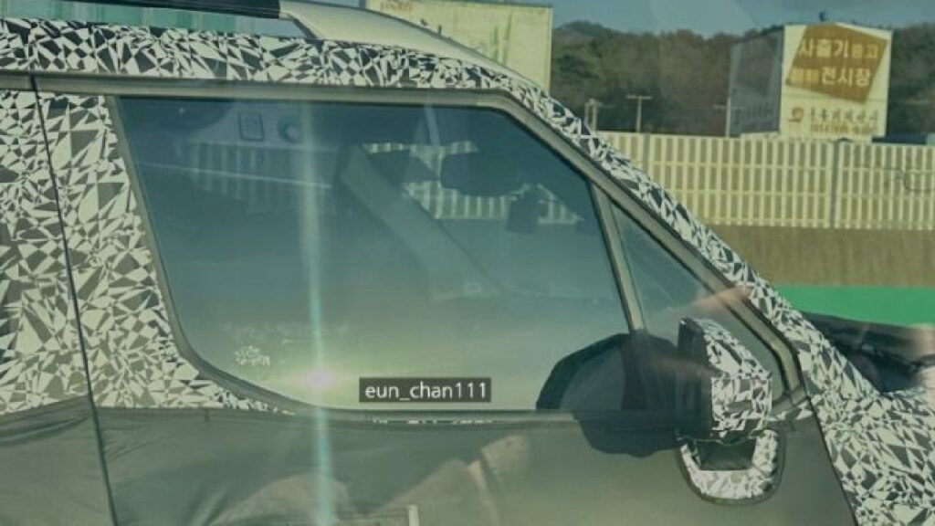 Kia Clavis Interior Spied