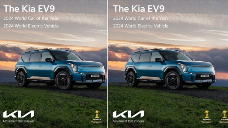 Kia EV9 World Car of the Year Award 2024
