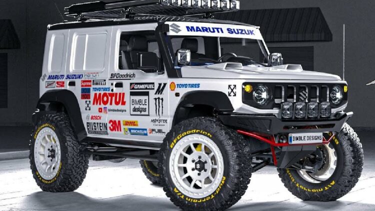 Maruti Jimny 5 door Dakar Rally Edition