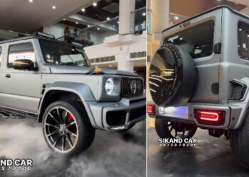 Maruti Jimny with Brabus G63 AMG Kit