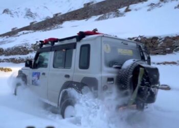 Maruti Jimny Snow Expedition in Spiti