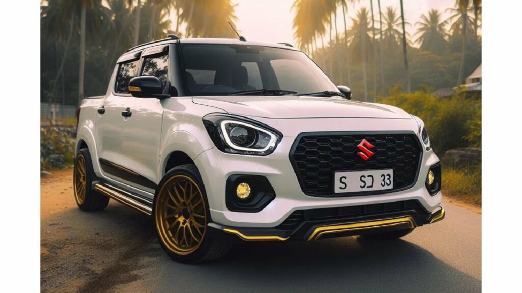 Maruti Swift Pickup Truck Concept