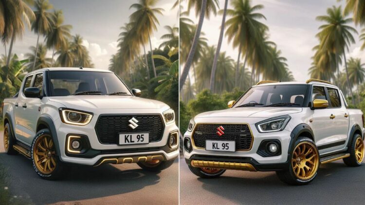 Maruti Swift Pickup Truck Concepts