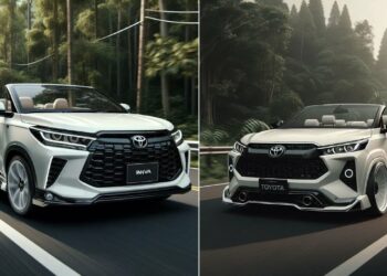 Toyota Innova Crysta Convertible Concept