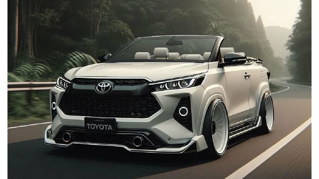 Toyota Innova Crysta Convertible Concept