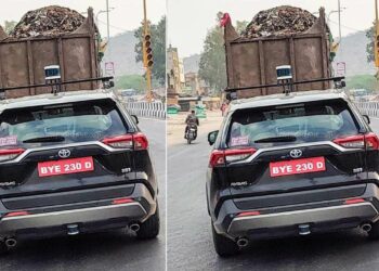 Toyota RAV4 Spotted Testing in India