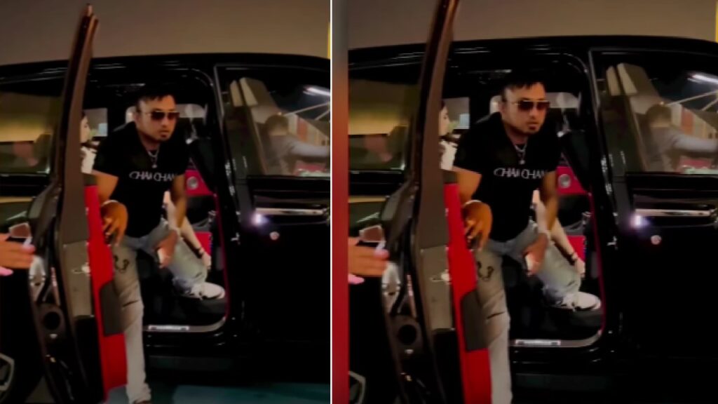 Honey Singh with his Rolls Royce Ghost Black Badge