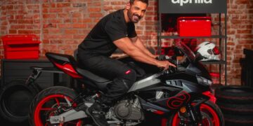 John Abraham Aprilia RS457 Side Profile