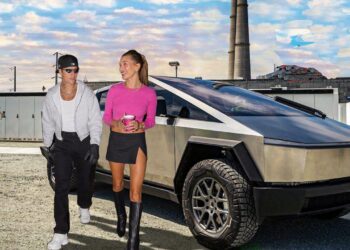 Justin Bieber Tesla Cybertruck