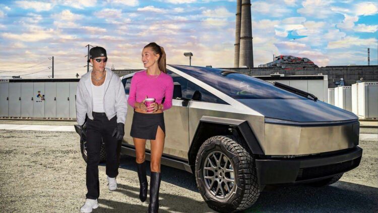 Justin Bieber Tesla Cybertruck