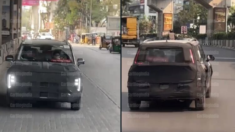 Kia Clavis Spied India