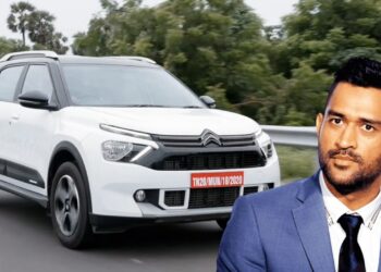 MS Dhoni Citroen India Brand Ambassador