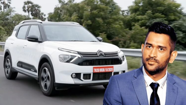MS Dhoni Citroen India Brand Ambassador