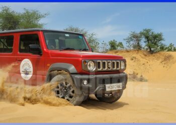 Maruti Jimny Dune Bashing CarBlogIndia