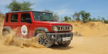 Maruti Jimny Dune Bashing CarBlogIndia