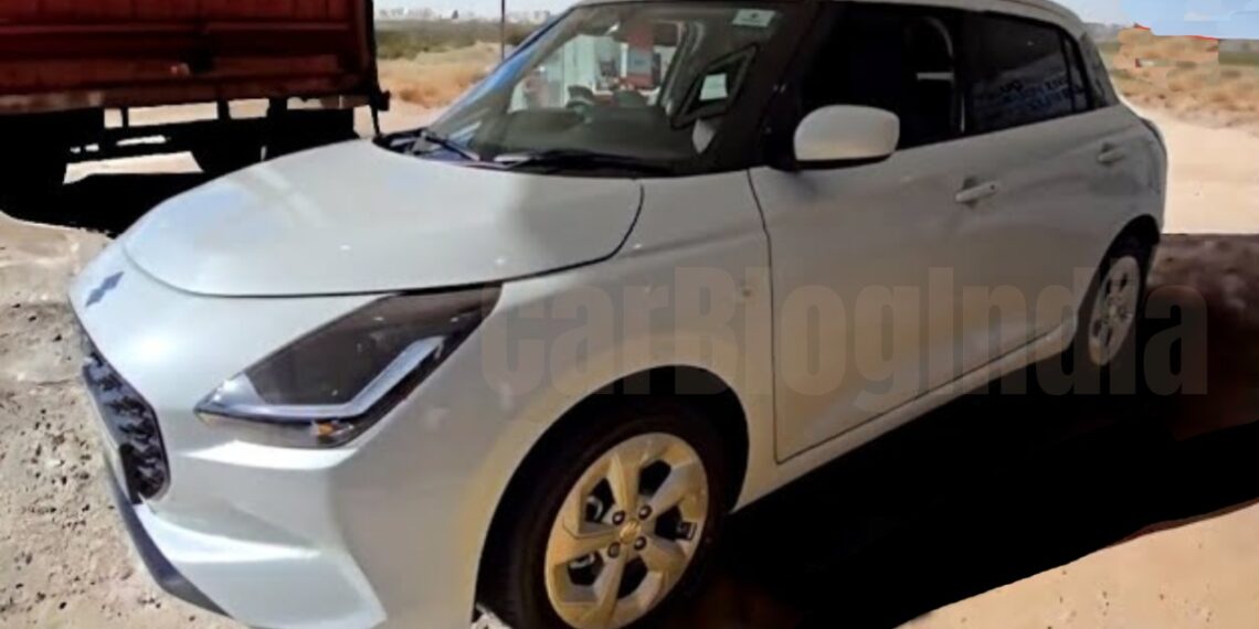 New Maruti Suzuki Swift Base Model Reaches Dealership