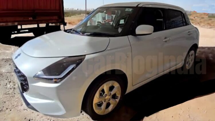 New Maruti Suzuki Swift Base Model Reaches Dealership