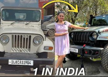 Old Mahindra Thar Converted to New Thar