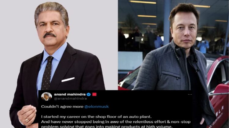 Anand Mahindra Tweets Elon Musk