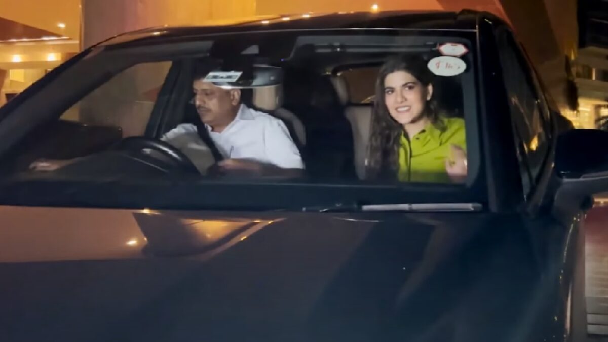 Ananya Birla in her Porsche Cayenne