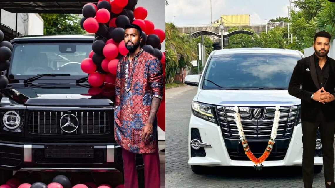 Car Collection Comparison Between Hardik Pandya and Rohit Sharma