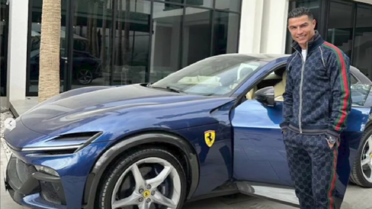 Ferrari Purosangue of Cristiano Ronaldo