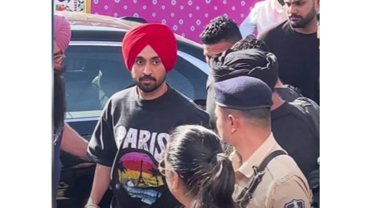 Diljit Dosanjh with his BMW XM
