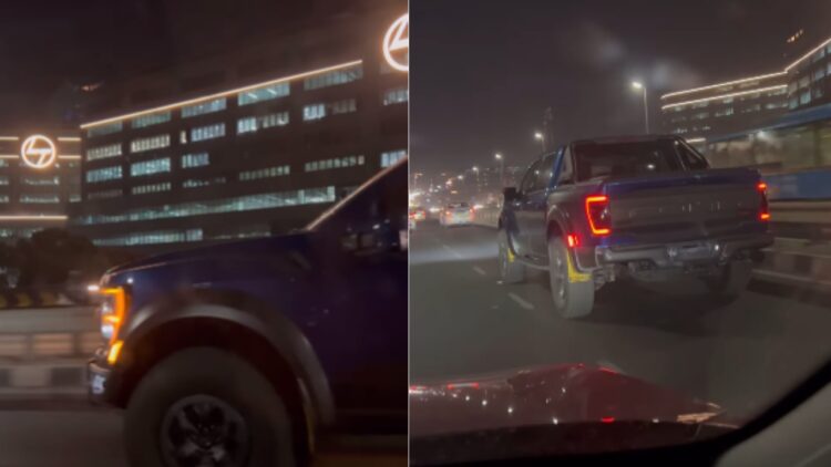 Ford Raptor Spied in India