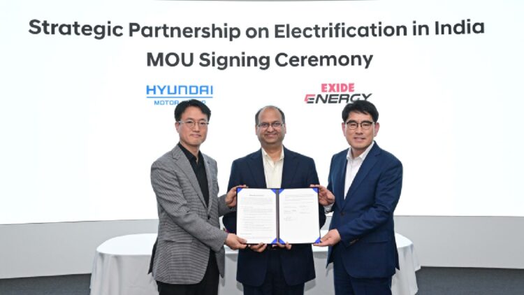 Hyundai and Kia Join Hands with Exide Energy for Local Ev Battery Manufacturing in India