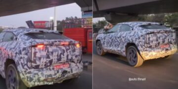 Mahindra BE.05 Electric SUV Spied Testing