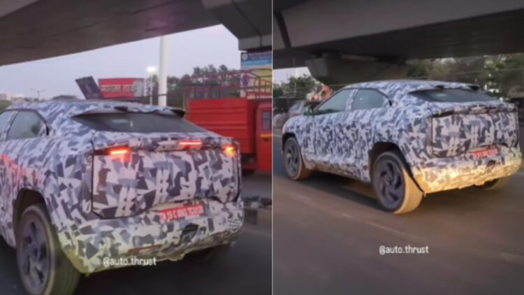Mahindra BE.05 Electric SUV Spied Testing