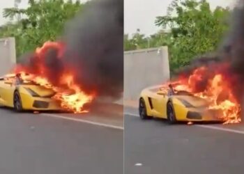 Man Burns Lamborghini in Hyderabad Over Personal Dispute