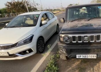 Maruti Ciaz vs Jimny Drag Race