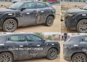 Maruti Suzuki eVX Spied Testing