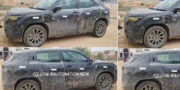 Maruti Suzuki eVX Spied Testing