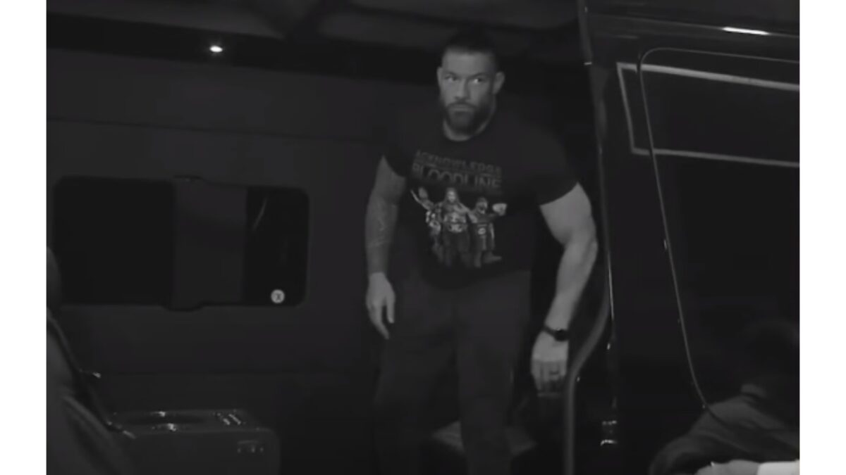 Roman Reigns with His Mercedes benz Sprinter Van