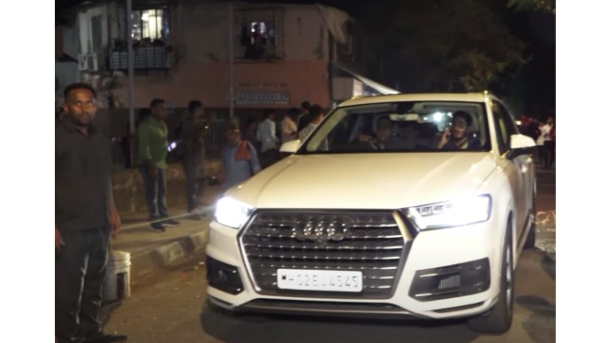 Sanjay Dutt with His Audi Q7