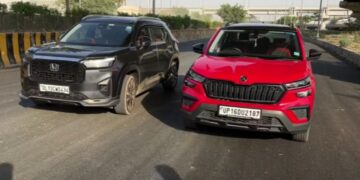 Skoda Kushaq vs Honda Elevate Drag Race