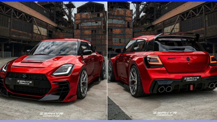 2024 Maruti Swift with Sporty Bodykit