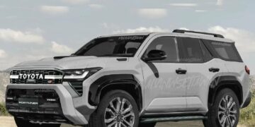 2025 Toyota Fortuner Concept Front Three Quarters