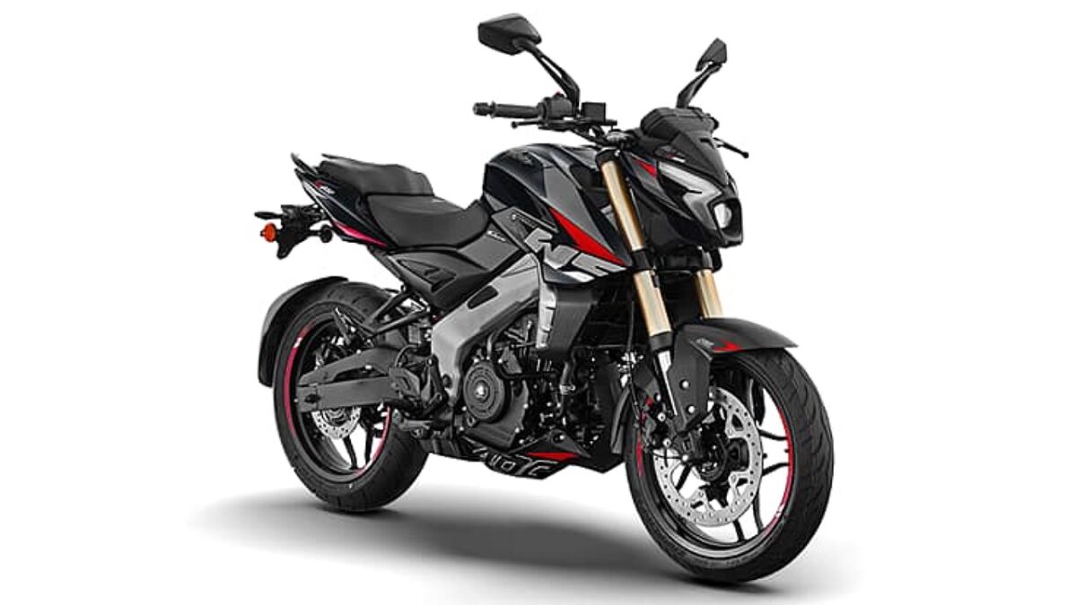 Bajaj Pulsar Ns400z Black Front Three Quarters