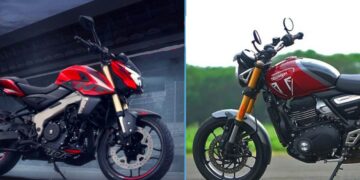 Bajaj Pulsar NS400Z vs Triumph Speed 400 Comparison