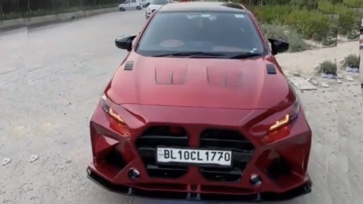 Honda Amaze with BMW M3 Bodykit