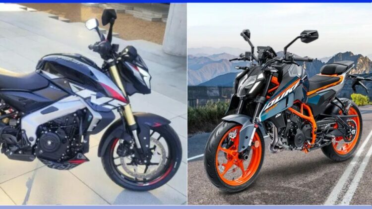 Bajaj Pulsar Ns400z Vs Ktm Duke 390 Comparison