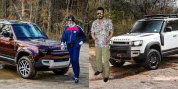 Bollywood Actors Land Rover Defender