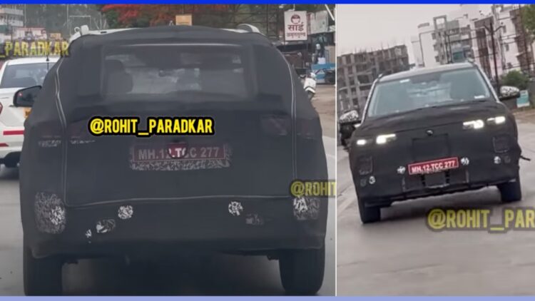 Hyundai Creta EV Spied Testing