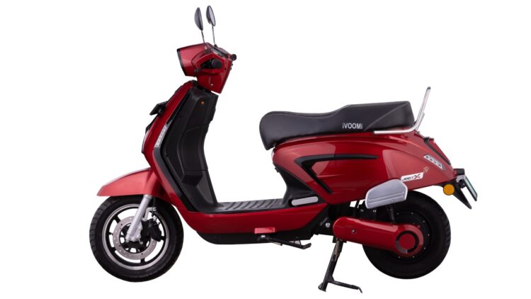 Ivoomi Jeetx Ze Side Profile Imperial Red