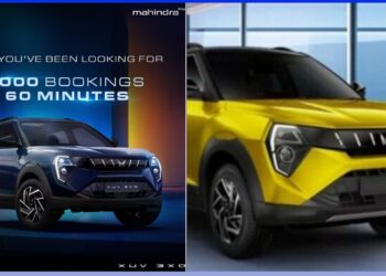 Mahindra XUV 3XO Bags 50,000 Bookings in 1 Hour