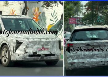 Mahindra XUV.e8 Spotted Testing